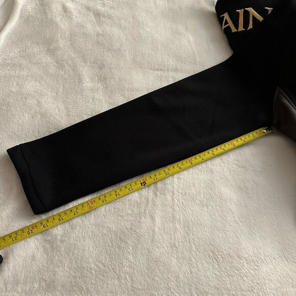 NFL Team Apparel NOLA Saints Unisex Quarter Zip Black Gold Small NWT - Picture 12 of 12